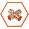 Copper Nickel Pipe Cross